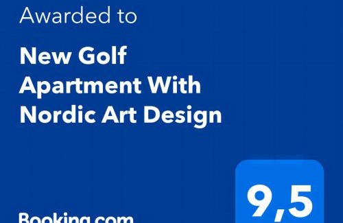 Sundsberg Apartamento | New Golf Apartment With Nordic Art Design