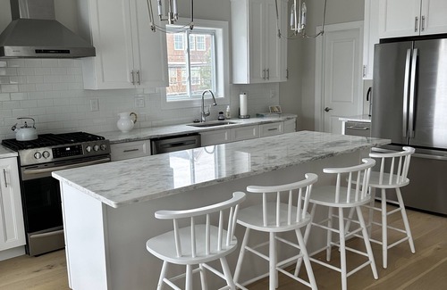 Normandy Beach Casa | New home with private beach and rooftop deck
