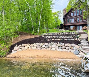 Crosslake Chalet De Esquí | New Hot Tub Fall Oasis with Amazing FawnLake Views