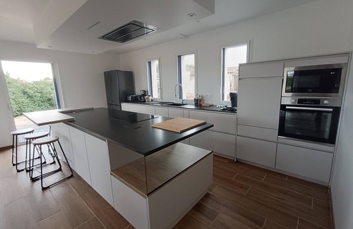 Olonne-sur-Mer Casa | New house for 14 people with view of the marshes near the sea with sauna for 4 people