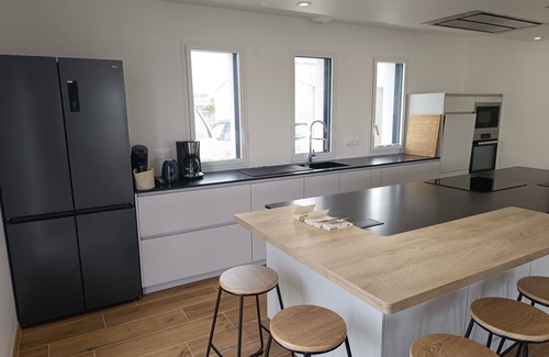 Olonne-sur-Mer Casa | New house for 14 people with view of the marshes near the sea with sauna for 4 people