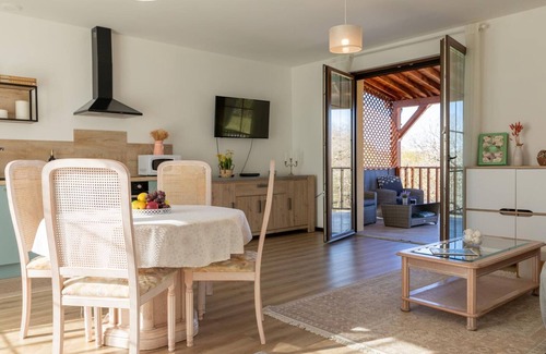 Sarlat-la-Caneda Cabaña | Casa nueva en Sarlat con jardín y terraza