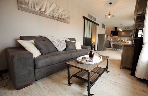 Port-en-Bessin-Huppain Apartamento | Nuevo apartamento en 2018 con vistas al mar y al puerto WW2 Playas de desembarco de Normandía