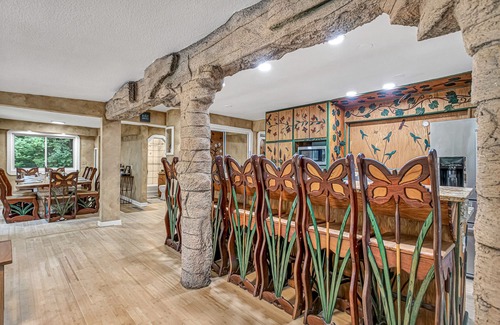 Waukesha Casa | NEW! Indoor Pool, Private Lake, Large Group Unique Getaway,