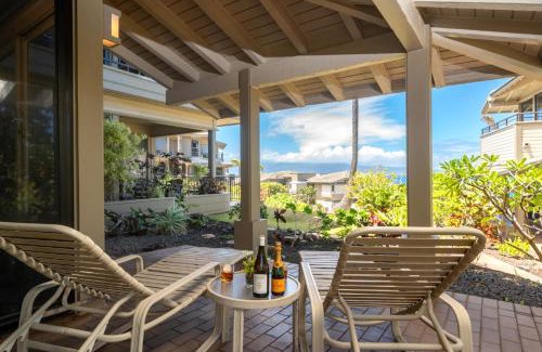 Napili Apartamento | NEW KBM Resorts FREE CAR Kapalua Bay Villas Ocean View 1-Bedroom condo steps to beach with spacious lanai KBV-24G3