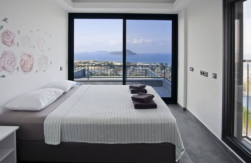 Mentese Villa | New large villa with amazing panoramic sea view