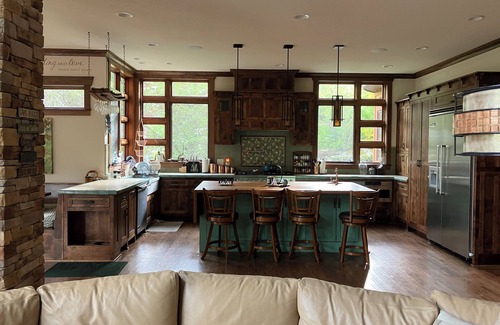 Cullowhee Casa | New Listing! Breathtaking Lakefront home, Waterfall & Mountain Views, PICKLEBALL