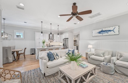 WaterSound West Beach Casa | NEW LISTING in Watersound West-4 Bikes- Community Pool/Heated Seasonally-`Half Moon Hideaway`