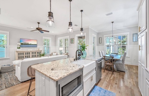 WaterSound West Beach Casa | NEW LISTING in Watersound West-4 Bikes- Community Pool/Heated Seasonally-`Half Moon Hideaway`