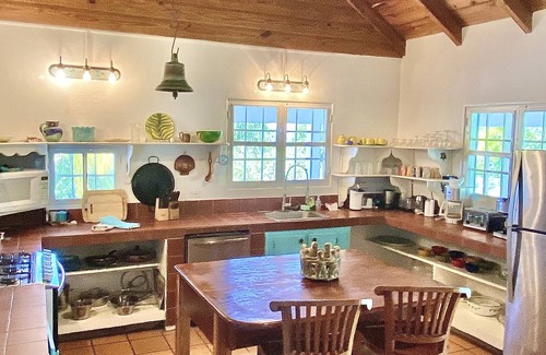 Cades Bay Villa | New listing: oversized rooms, yoga pavilion, saltwater pool and kids zip line!