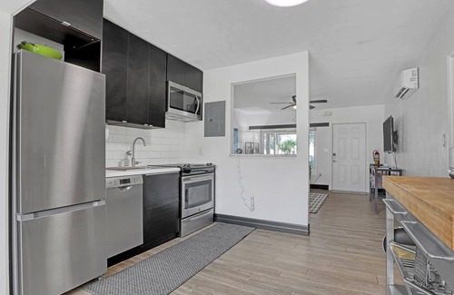 Cocoa Beach Cabaña | Entire Home, Steps to the Beach, Swim Spa, Amenities Galore!!