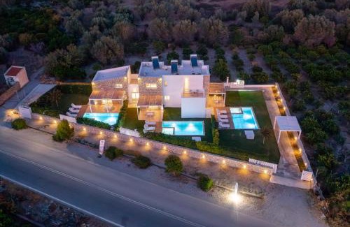 Archangelos Villa | New Loft by Ossiano Pool Villas, Heating Pool,2 min drive to Haraki Beach & 10 to Lindos