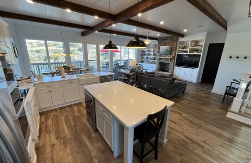 Marble Falls Casa | New Luxury Waterfront House with Pool, Boat Dock, and Scenic Hill Country Views