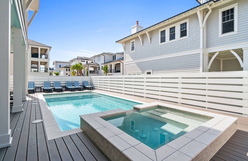 Bay County Casa | New Mexico Beach Construction, Sugar Sand Community, Private Pool, Pet Friendly!