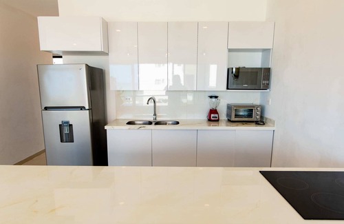 Telchac Puerto Condominio | New Modern 3BR Beachfront Condo in San Benito