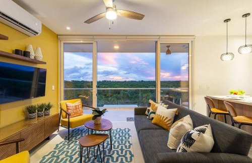 Akumal Apartamento | New modern beach + jungle penthouse condo