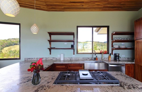 Tierras Morenas Casa | New Modern Home with Best view of Arenal Volcano and Lake Arenal