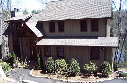 Cullowhee Casa | New Mountain Lodge con Stream y vista al lago Glenville