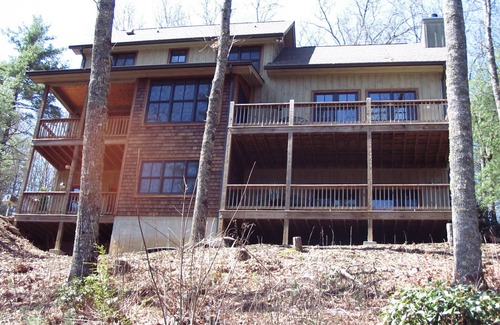 Cullowhee Casa | New Mountain Lodge con Stream y vista al lago Glenville
