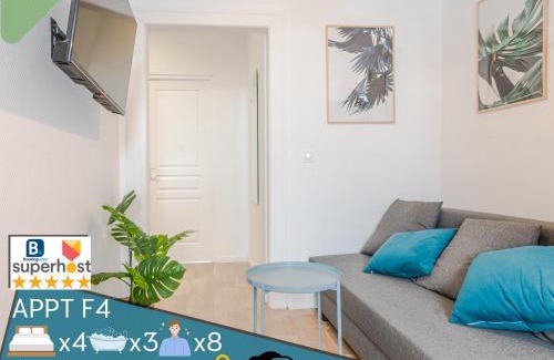 Hettange-Grande Apartamento | NEW NOVÝ NOU NOVO - 3 APPTS - 3 à 7 lits - Parfait 6 à 10 pers - max 29 pers - 1 immeuble - Convivialité, Rentabilité - ENGLISH - 3 APTS - 3 to 7 beds - Ideal for 6 to 10 guests - Up to 29 - Same building - Cattenom