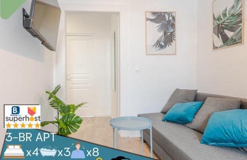 Hettange-Grande Apartamento | NEW NOVÝ NOU NOVO - 3 APPTS - 3 à 7 lits - Parfait 6 à 10 pers - max 29 pers - 1 immeuble - Convivialité, Rentabilité - ENGLISH - 3 APTS - 3 to 7 beds - Ideal for 6 to 10 guests - Up to 29 - Same building - Cattenom