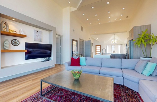 Neskowin Casa | Casa frente al mar de nueva construcción con vistas increíbles, aire acondicionado y acceso a la playa, 2 perros ¡OK!