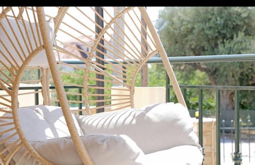 Aigialeia Apartamento | Nuevo-olivaholidayhomes - Pastel Studio +piscina