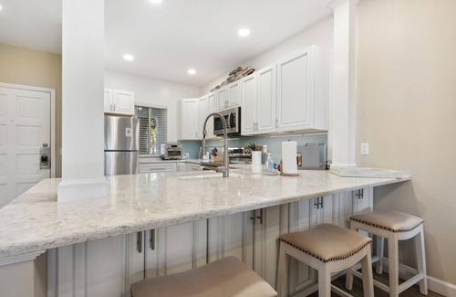 Fernandina Beach Condominio | Dunas del mar del primer piso - Patio a pasos del océano!