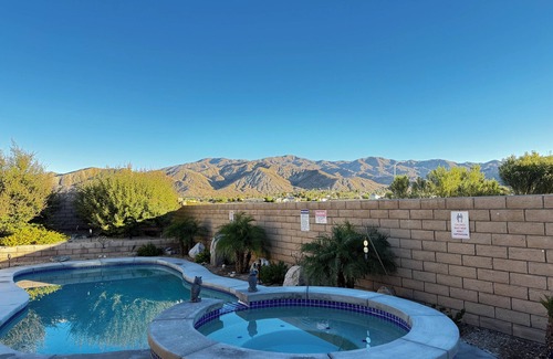 Desert Hot Springs Casa | New Pool! Desert Hideaway with Hot Tub + Mtn View