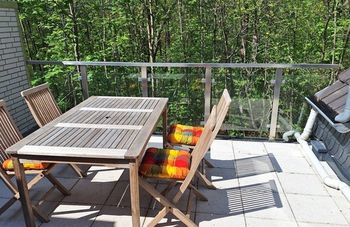 Solingen Apartamento | New, quiet apartment with roof terrace surrounded by greenery in Solingen-Gräfrath