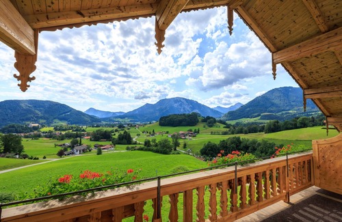 Ruhpolding Apartamento | NEW - Rauschberg 50 to 60 sqm, balcony, kitchen, 1 bedroom, 1 living room, WLAN, 4 p.