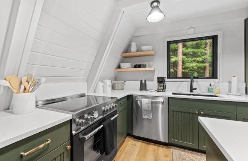 McCall Casa | New! River Cabin A-Frame-Remodeled A-Frame on the river, walk to town, lake & dining