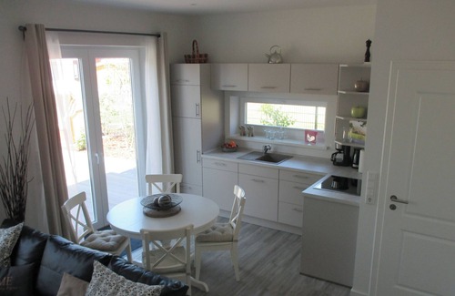 St. Peter-Ording Casa | Nueva casa de huéspedes pequeña en el paisaje de dunas, aproximadamente 63 m2, equipamiento de alta calidad,