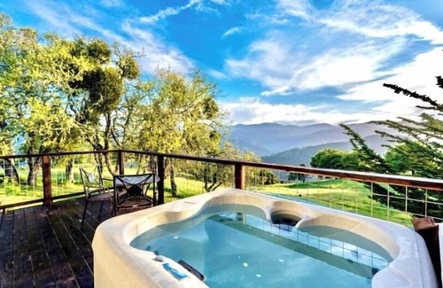 Carmel Valley Cabaña | NEW! Soak in a Private Hot Tub while you Enjoy the Mountain Views