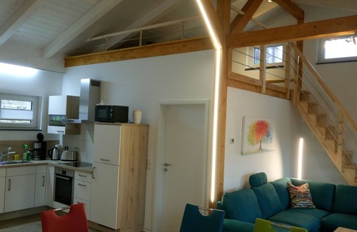 Klein Nemerow Casa | Nueva y espaciosa casa de vacaciones en el lago Tollensesee, de forma gratuita. Internet inalámbrico
