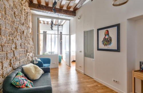 Quartier Sainte-Avoye Apartamento | New Stunning 4 Bdrs Apt, With AC – Le Marais