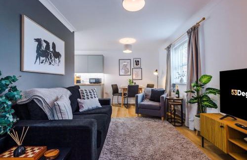 Crewe Apartamento | NEW! Stylish 1-Bed Flat in Crewe by 53 Degrees Property - Ideal for Business & Professionals - Sleeps 3!