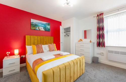 Stockton-on-Tees Apartamento | NEW! Stylish 5-Bed Apartment in Stockton-on-tees by Stay With Us, Perfect for Contractors & Large Groups, FREE Parking!