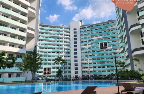 Matandang Balara Apartamento | New Topfloor Studio in QC with Balcony Good for 3