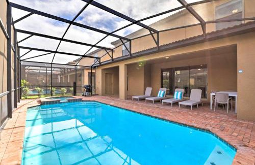 Four Corners Casa | New Upscale 8BR Kissimmee Retreat with Private Pool, Spa & Resort Amenities - 7 Mi to Disney!