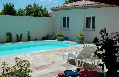 Saint-Genies-de-Fontedit Villa | VILLA, piscina privada, tranquila, cerca de las playas