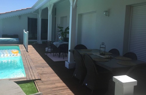 Biscarrosse Plage Villa | NEW VILLA WITH POOL 150 m FROM THE OCEAN