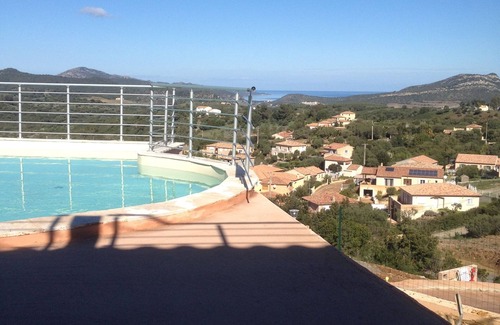 Oletta Casa | NUEVA VILLA CON PISCINA CERCA DE ST FLORENTE MONTAÑA PANORÁMICA VISTA AL MAR PUEBLOS