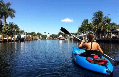 North Corals Casa | New! Waterfront Heated Pool & Jacuzzi 2 mi to Beach - Fishing Pier Relaxing SPA & Hammock
