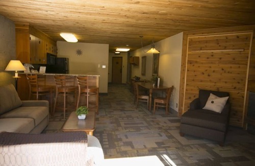 Salt Lake Mountain Resorts Apartamento | New Year’s at Iron Blosam Lodge Snowbird! Room 1119: fireplace, kitchen, balcony