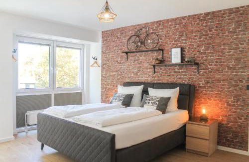 Rauental Apartamento | New York Apartment - für Freunde & Familien, stadtnah, Parkplatz, E-Ladestation, Gitterbox für Fahrräder, Fitnessstudio, digitale Gästemappe mit Restaurant- und Unternehmenstipps