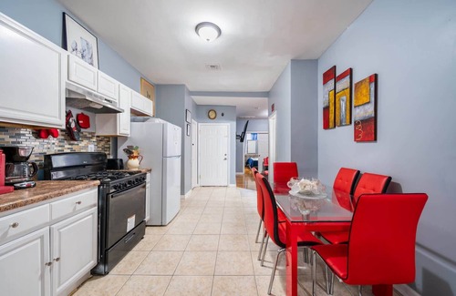 Ampere Apartamento | ‼️ Newark‼️ 3BR Gem - Near NYC - & Attractions