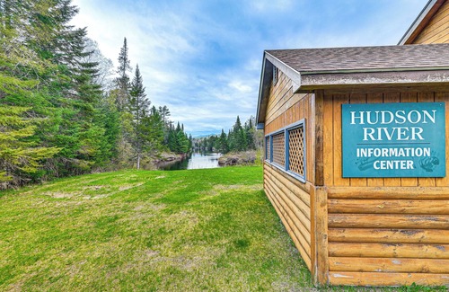 Essex County Cabaña | Newcomb Retreat w/ Mountain Views & Fire Pit!