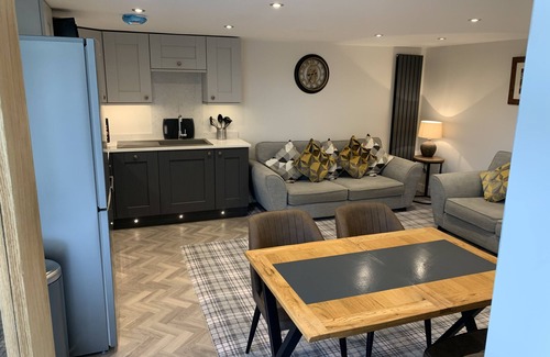 Bretherdale Casa | Newly converted barn with hot tub,stylish interior and outdoor space