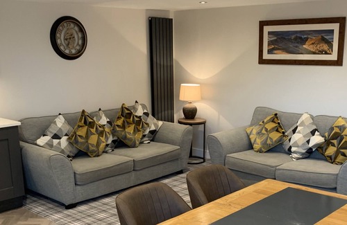 Bretherdale Casa | Newly converted barn with hot tub,stylish interior and outdoor space